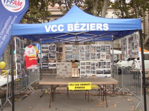 Le stand du VCCBéziers
